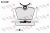 FTE BL2340B1 Brake Pad Set, disc brake
